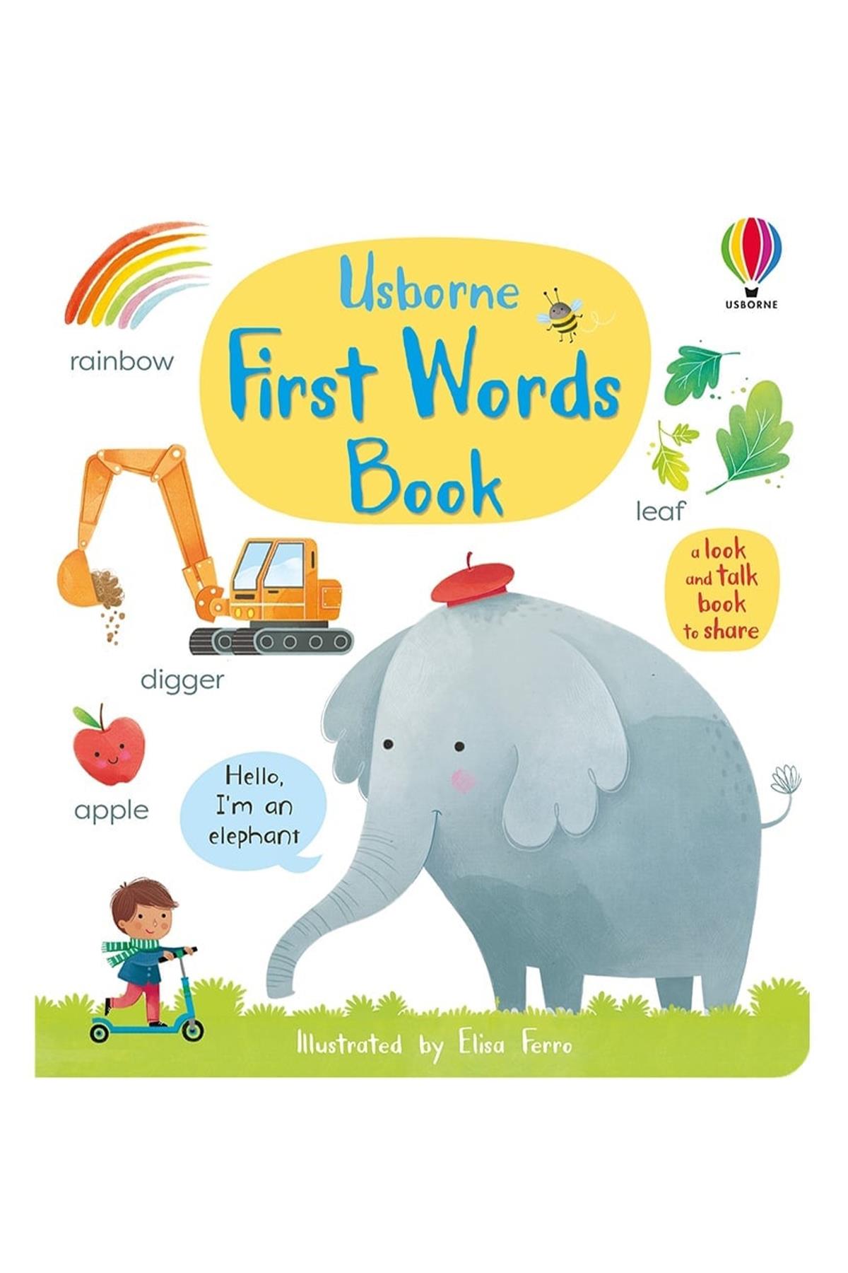 Tırtıl Kids / First Words Book Çok Renkli