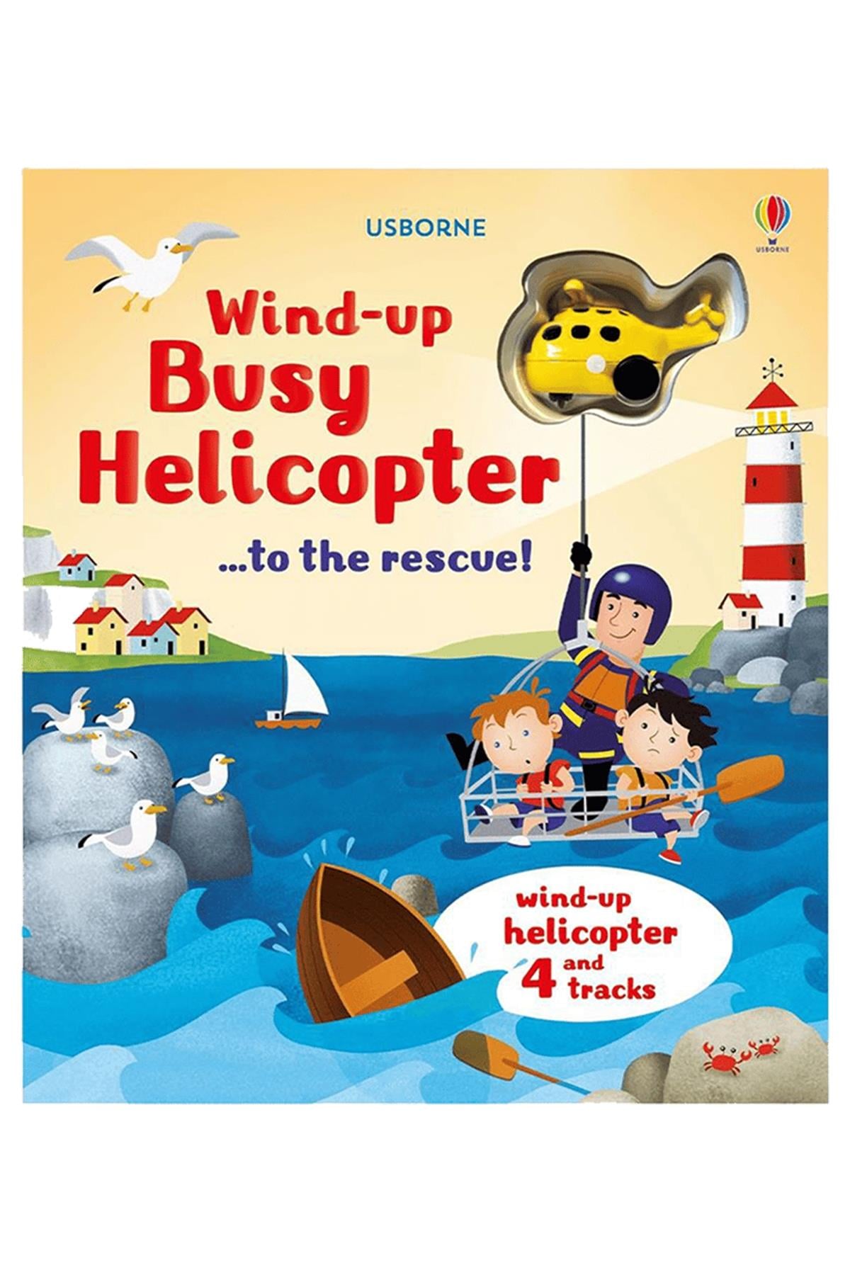 Tırtıl Kids / Wind-Up Busy Helicopter To The Rescue Çok Renkli