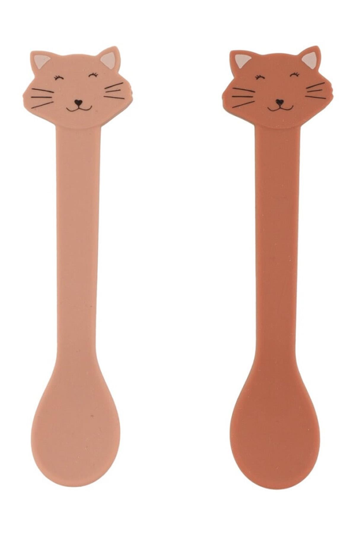 TRIXIE - 2 li Silikon Kaşık - (Pack) MRS. CAT