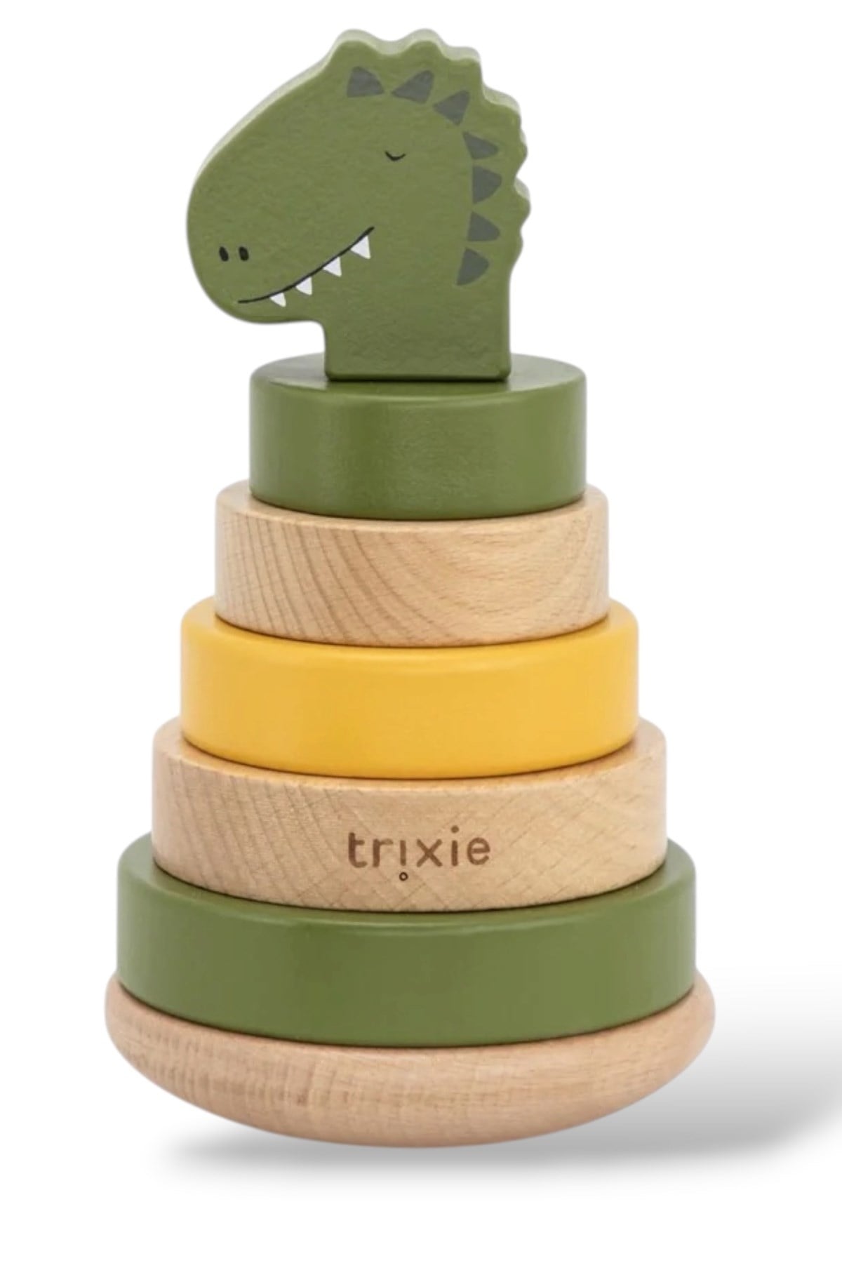Trixie / Ahşap Dizme Oyuncağı Mr. Dino Çok Renkli
