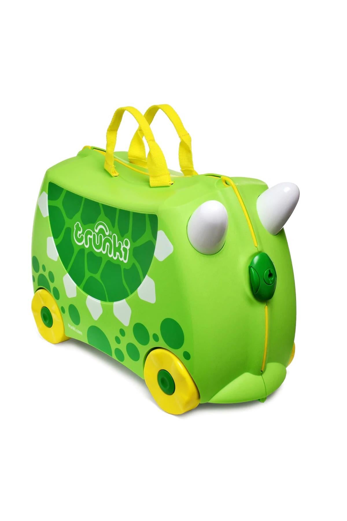 Trunki Çocuk Bavulu - Dinozor Dudley Çok Renkli
