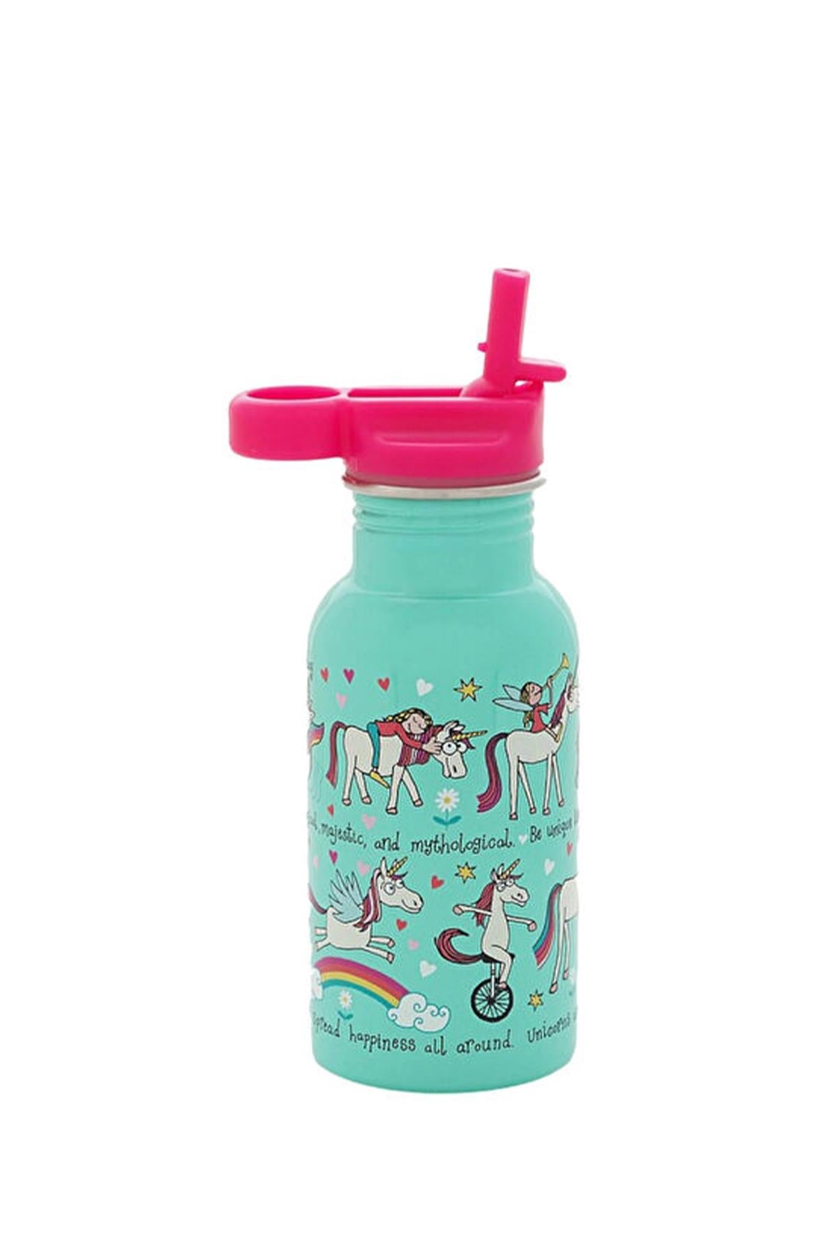TYRRELL KATZ UNICORN PIPETLI ÇELIK MATARA 400ML Çok Renkli