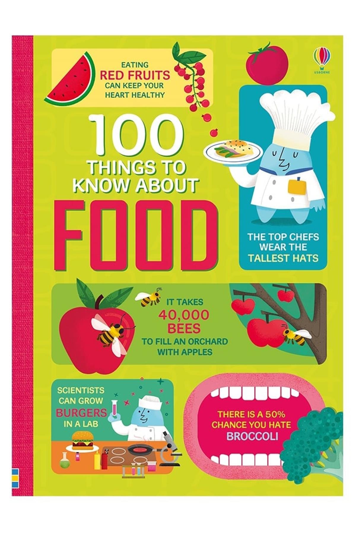 Usborne / 100 THINGS TO KNOW ABOUT FOOD Çok Renkli