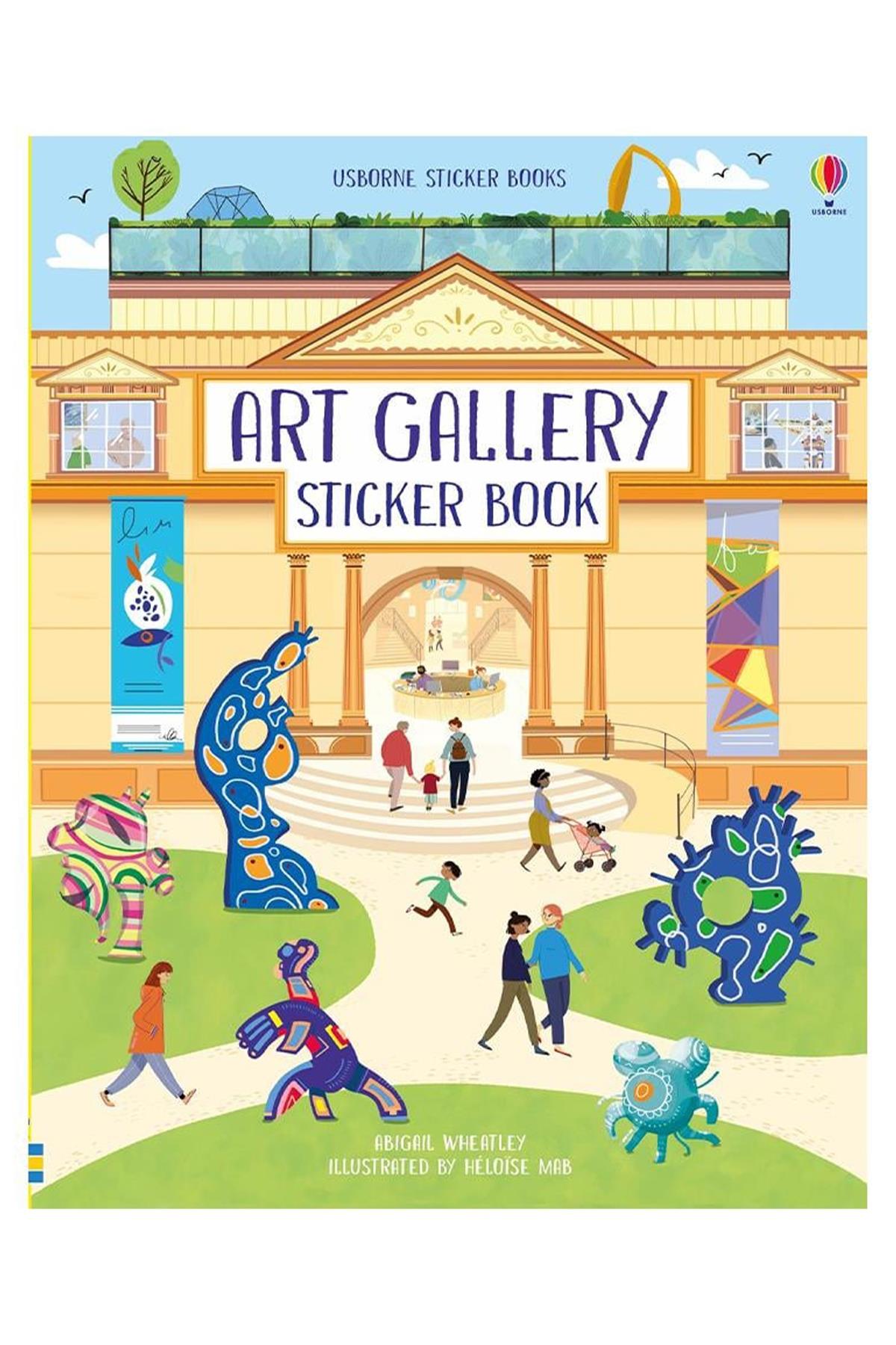 Usborne / Art Gallery Sticker Book Çok Renkli