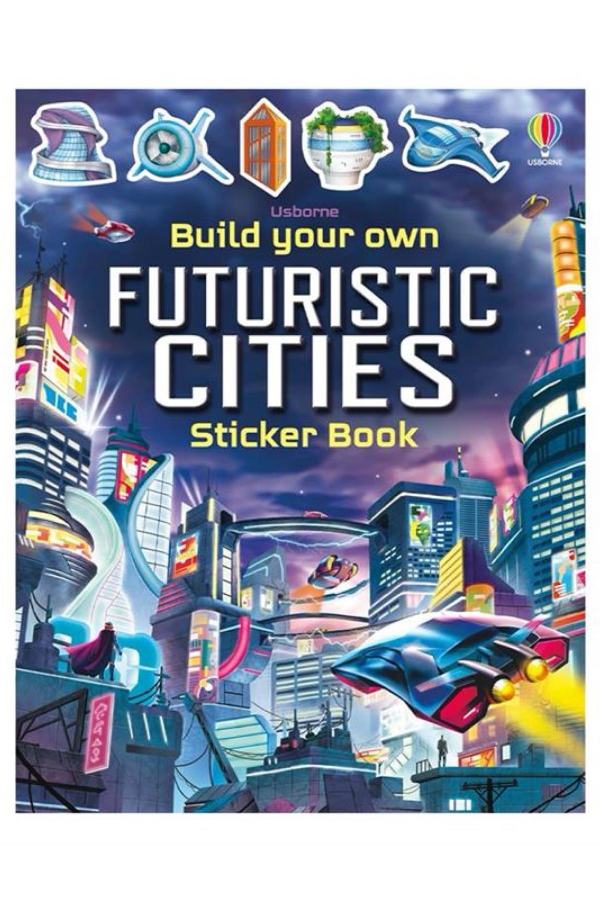 Usborne /Build Your Own Futuristic Cities Çok Renkli