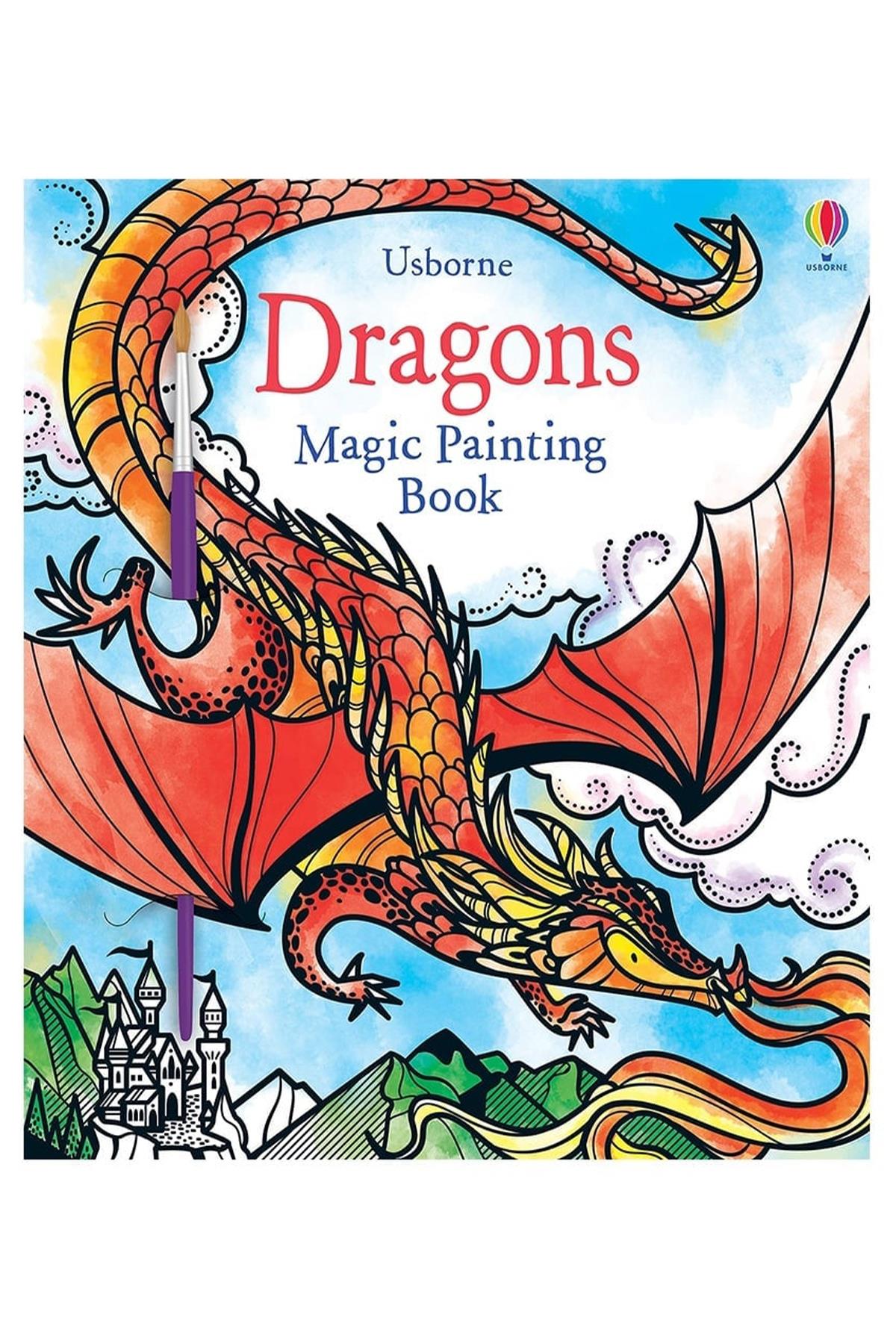 Usborne / MAGIC PAINTING DRAGONS Çok Renkli