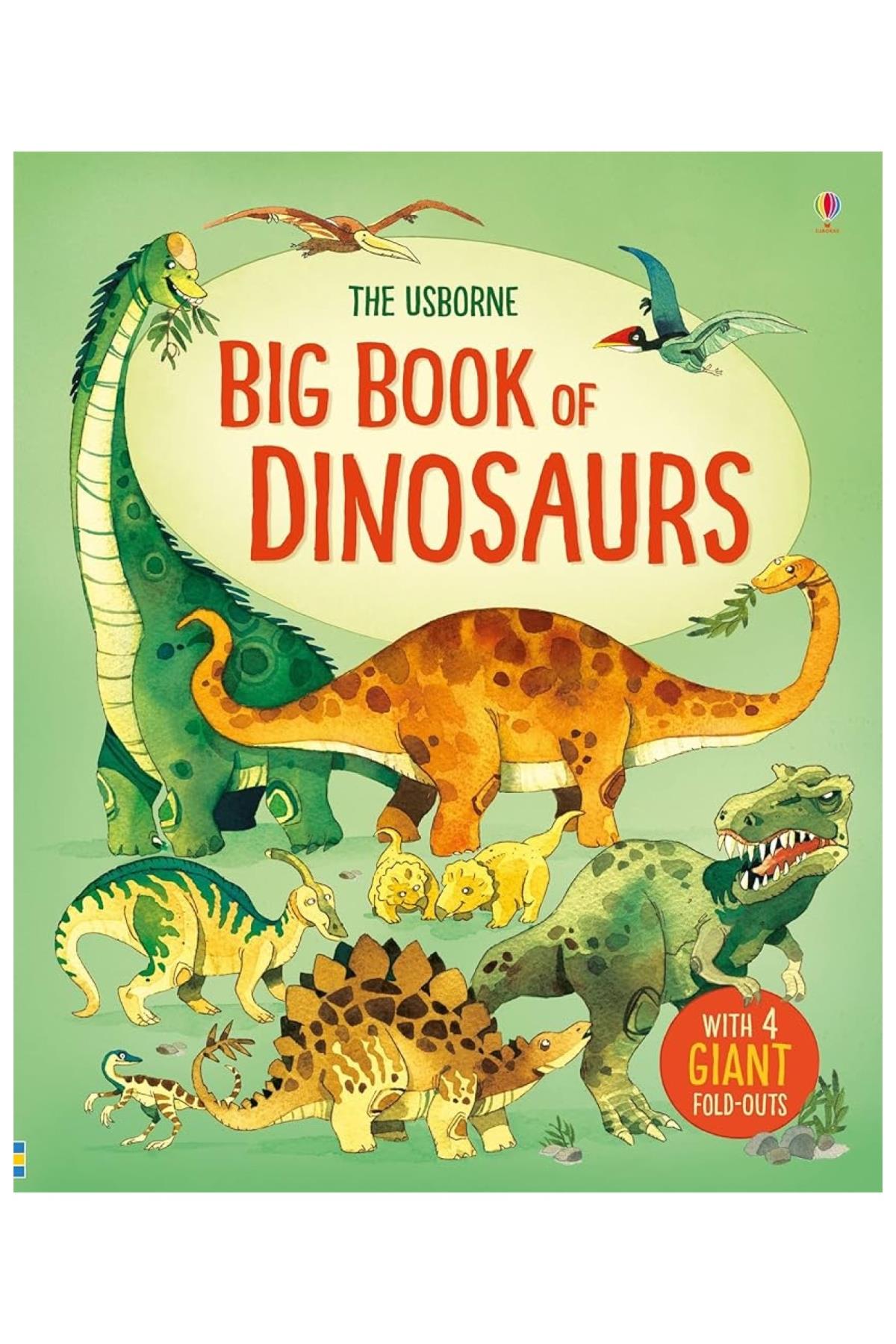 Usborne /THE USBORNE BIG BOOK OF DINOSAURS Çok Renkli