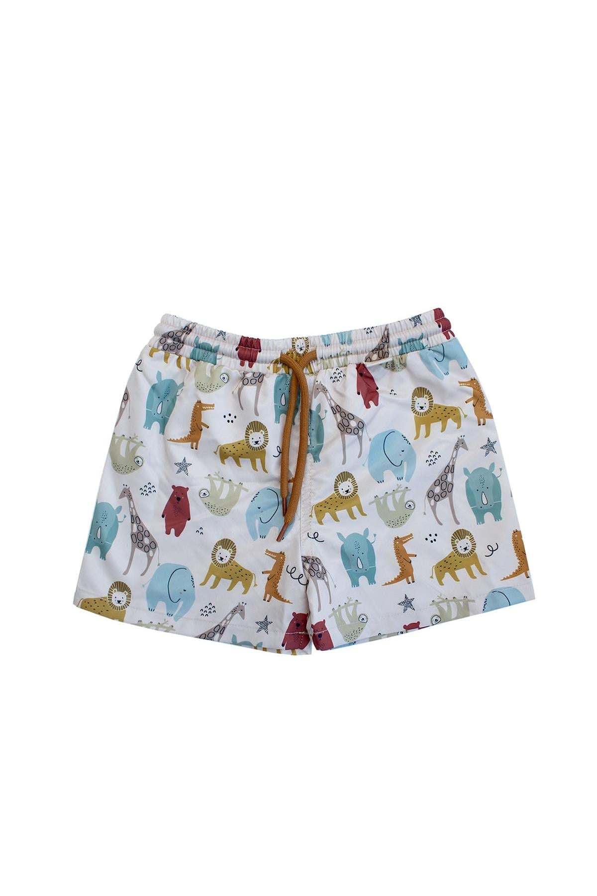 UV Korumalı Jungle Şort Mayo -Jungle Çok Renkli