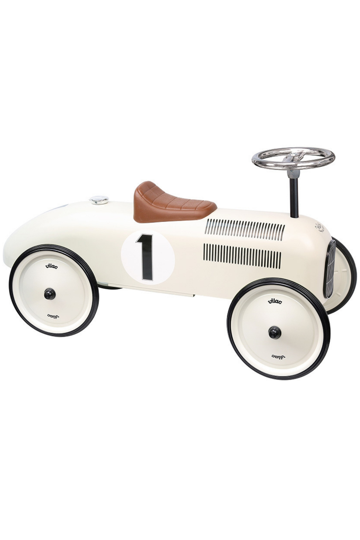 Vilac - Creme vintage car - Krem Klasik Araba Çok Renkli