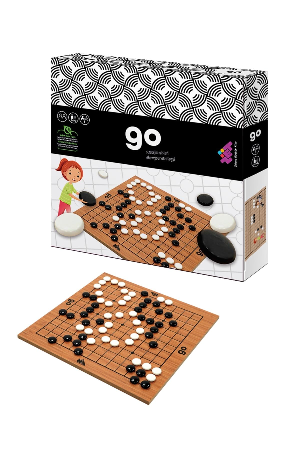 Zetzeka / GO (13x13) Çok Renkli