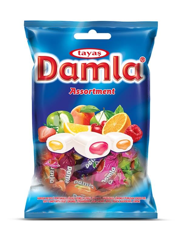 Damla Karışık Meyveli Yumuşak Şeker 1 Kg