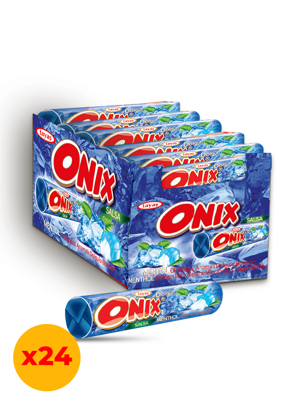 Onix Salsa Mentollü Sert Şeker 22,4 Gr X 24 Adet Kutulu
