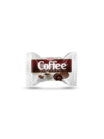 Coffee İntense Kahve Dolgulu Bonbon Şeker 1 Kg Pvc