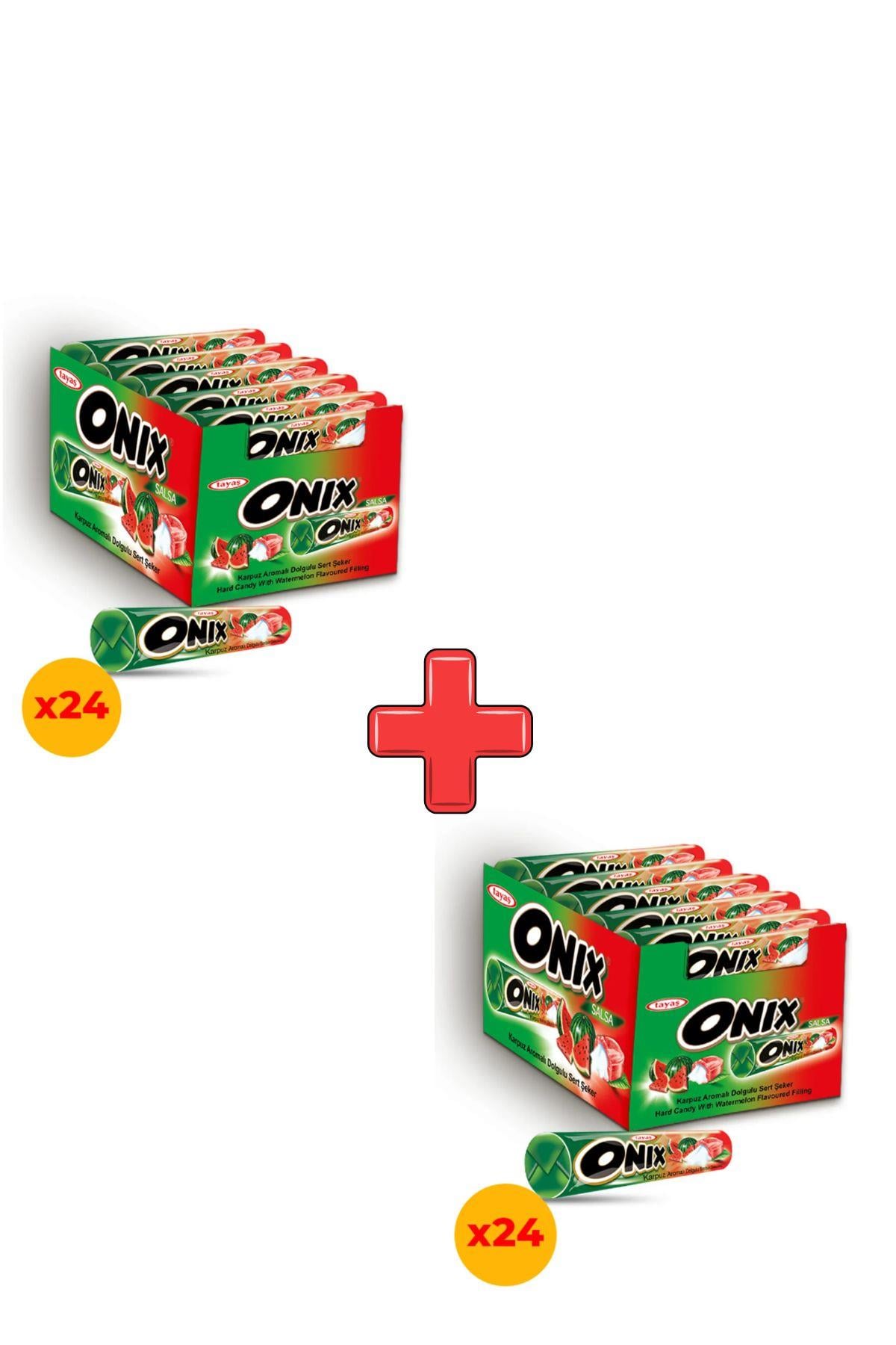 Salsa Karpuzlu Sert Şeker 22,4 Gr X 24 Adet Kutulu 2'li Paket