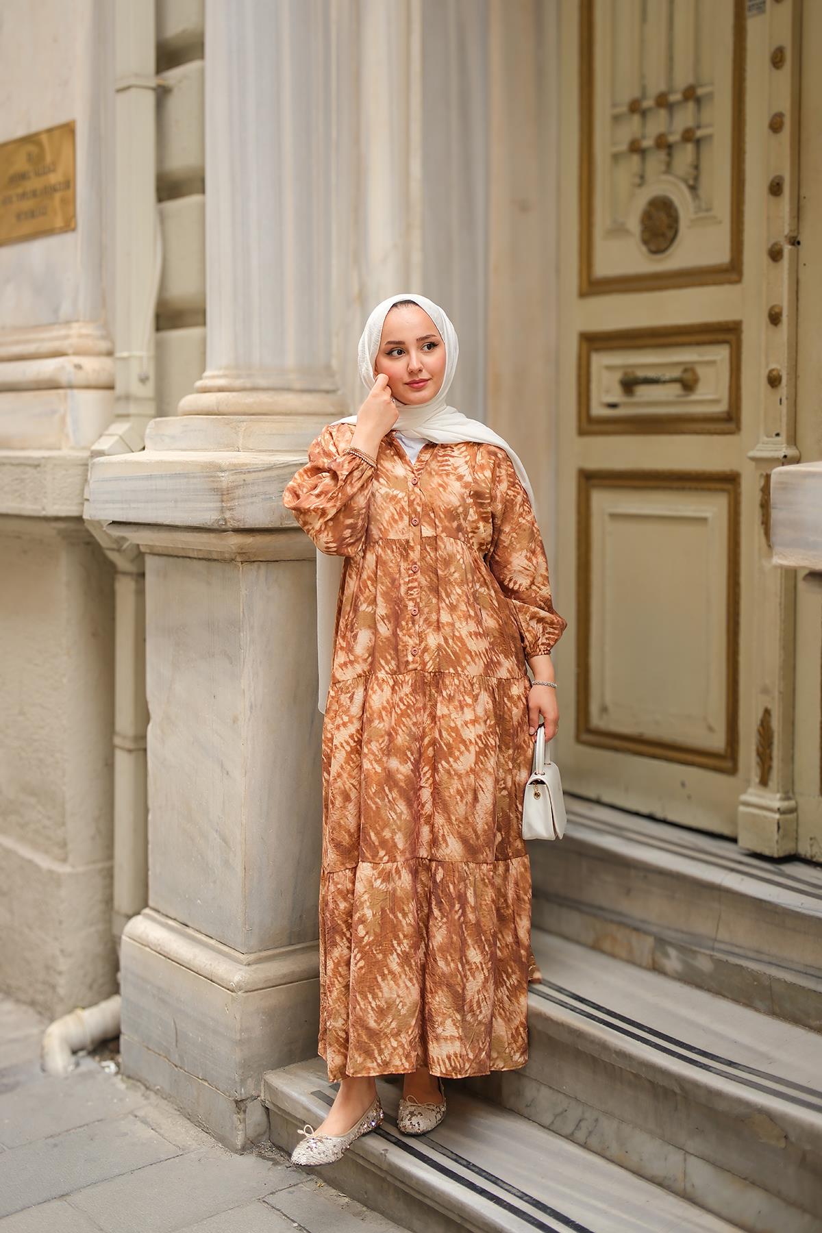 Batik Desen Elbise Vizon