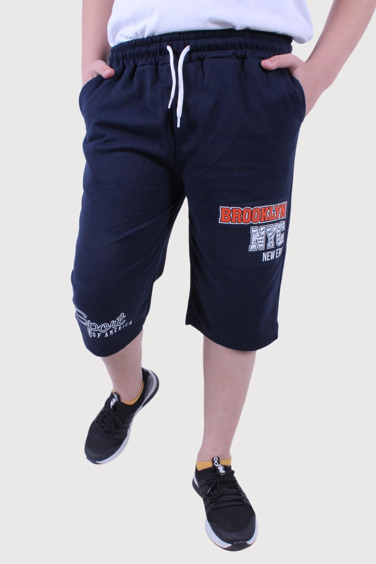 ERKEK ÇOCUK 3LÜ KAPRİ-ŞORT