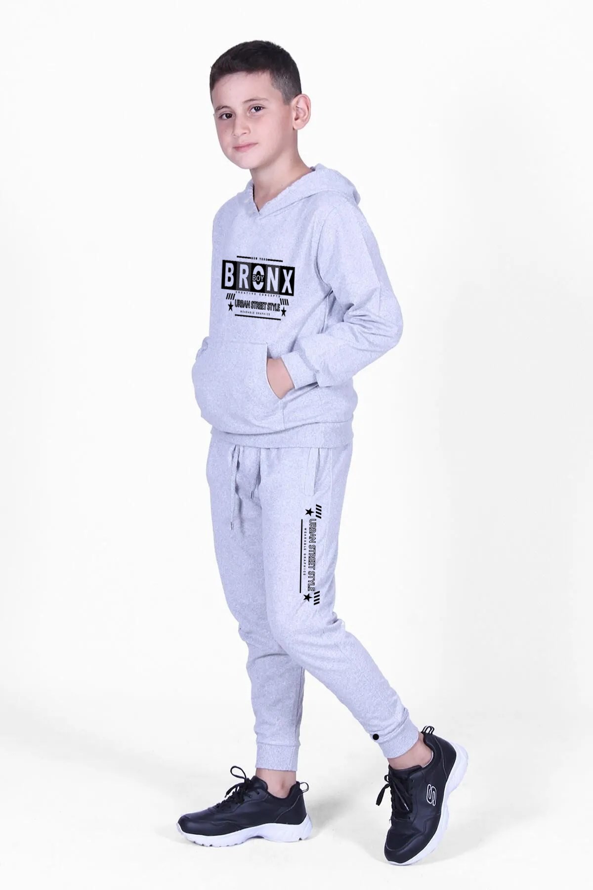 BRONX STREET MODEL ERKEK ÇOCUK KAPŞONLU TAKIM