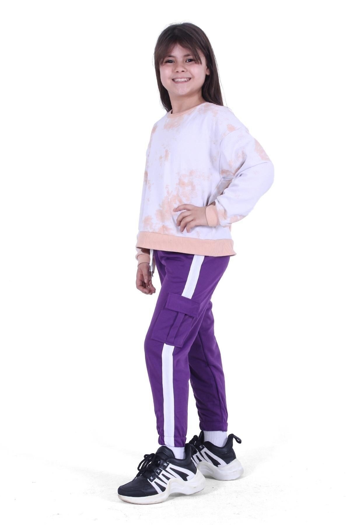 Fyk Kids Yanı Garnili 2 Iplik, Kz Çocuk Eşofman Altı