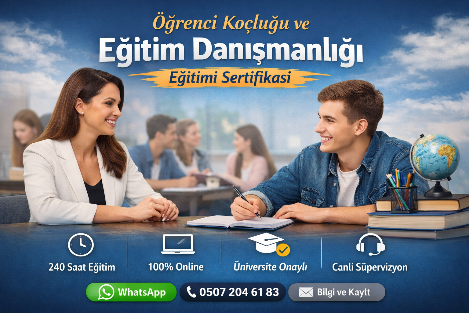 240 Saat Online Öğrenci Koçluğu ve Eğitim Danışmanlığı Eğitimi Sertifikası Nereden Alınır ?