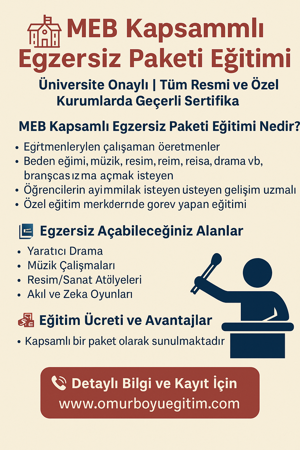MEB Kapsamlı Eğitim Pakeini Neden Seçmelisiniz ?