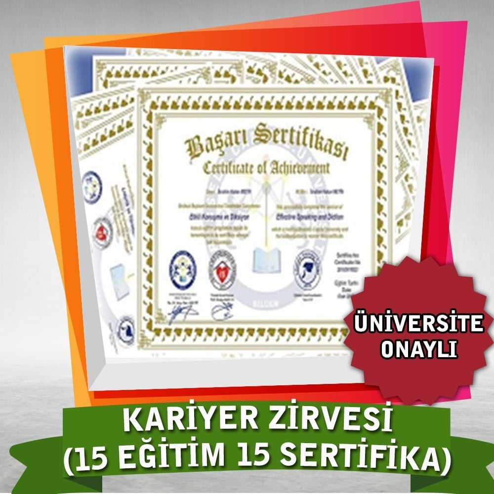 Kariyer Zirvesi (15 Eğitim 15 Sertifika)