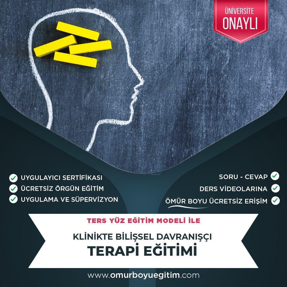 Üniversite OnaylıKlinikte Bilişsel Davranışçı Terapi Eğitimi
