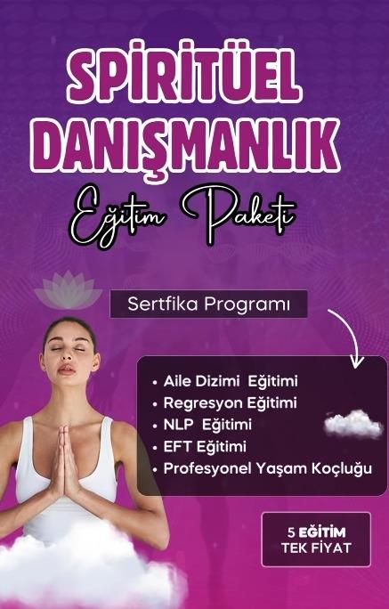 Üniversite OnaylıSpiritüel Danışmanlık Eğitim Paketi – 5 Eğitim Tek Fiyat