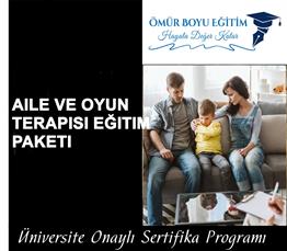 Üniversite OnaylıAile ve Oyun Terapisi Eğitim Paketi