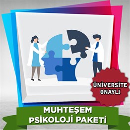 Üniversite OnaylıMuhteşem Psikoloji Paketi