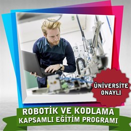 Üniversite Onaylırobotik ve kodlama kapsamlı eğitim programı