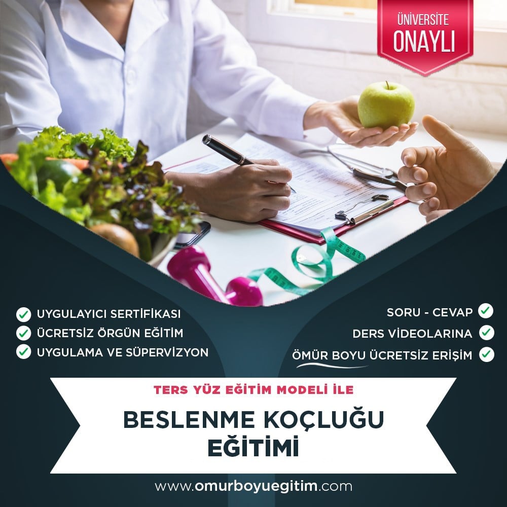 Üniversite OnaylıBeslenme Koçluğu Eğitimi