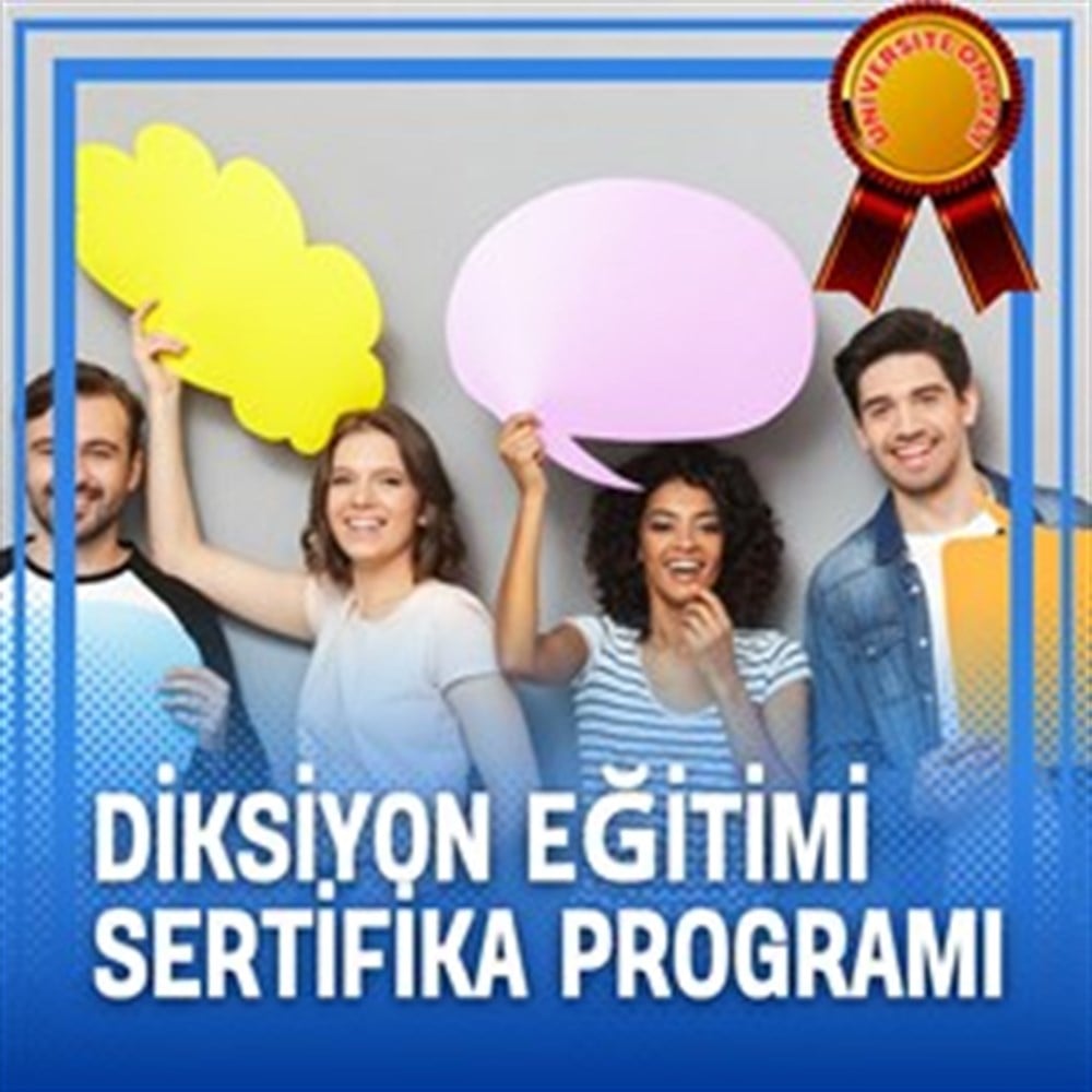 Üniversite OnaylıDiksiyon Eğitimi Sertifika Programı