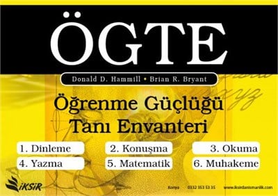 Özel Öğrenme Güçlüğü Tanı Envanteri