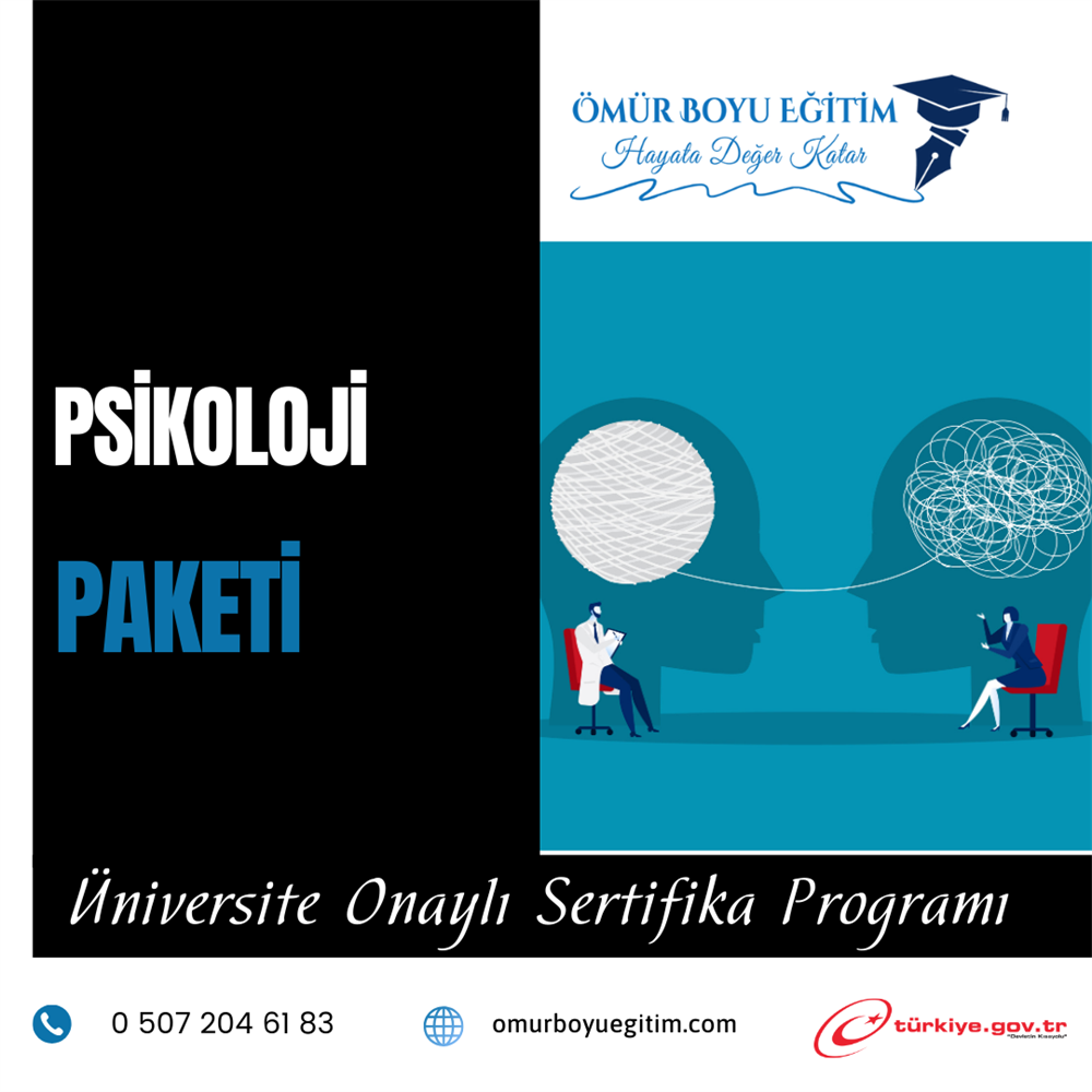 Üniversite OnaylıPSİKOLOJİ PAKETİ