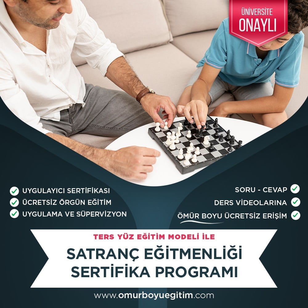 Üniversite OnaylıSatranç Eğitmenliği Sertifika Programı