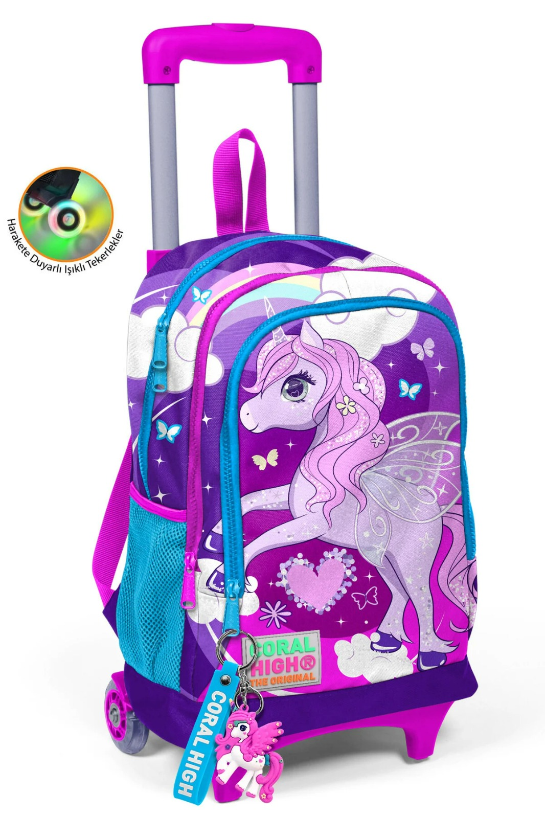 Coral High-Çekçekli Okul Sırt Çantası-23908