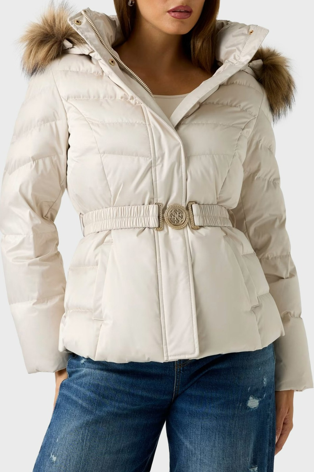  Marina Kapüşonlu Kadın Mont-W6BL38W4087