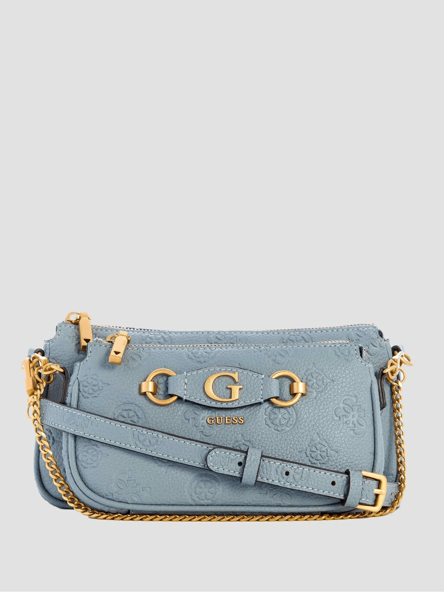 Guess 4k Logolu Izzy Mini Çapraz Çanta