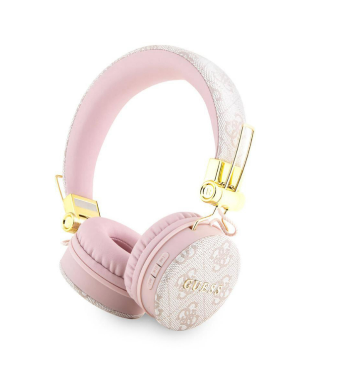 Guess Kulak Üstü Bluetooth Kulaklık Guess Lisanslı PU Deri Ayarlanabilir Tasarım Siyah GUBH704GENK