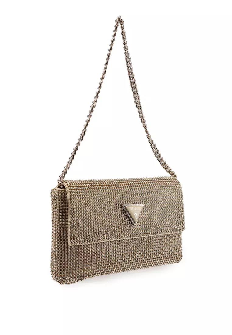 GUESS ZALİNA mini taşlı abiye çanta RP935070