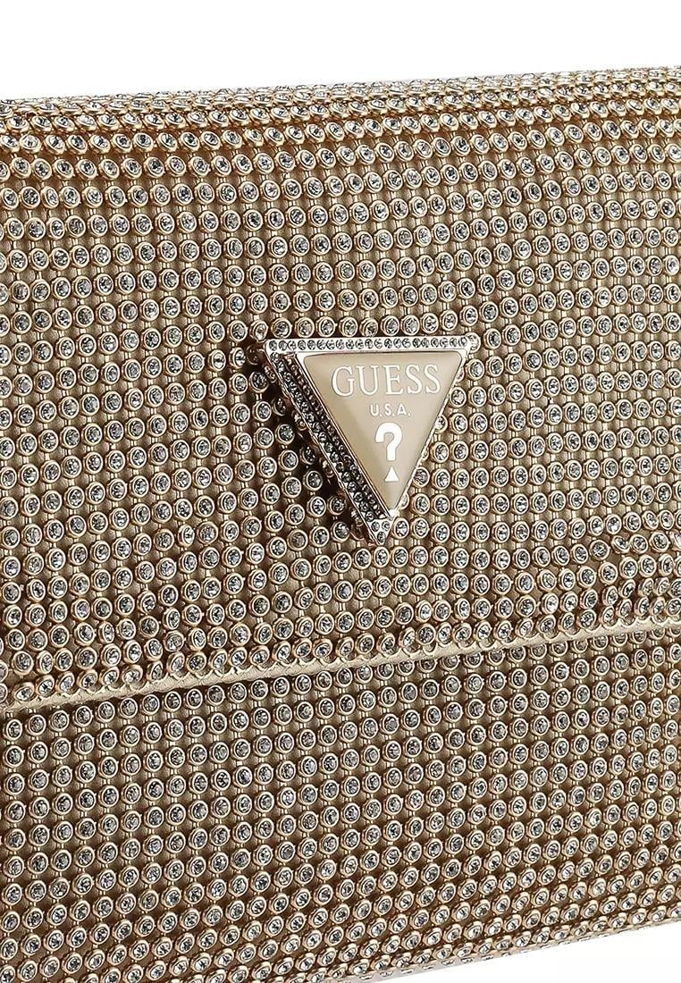 GUESS ZALİNA mini taşlı abiye çanta RP935070
