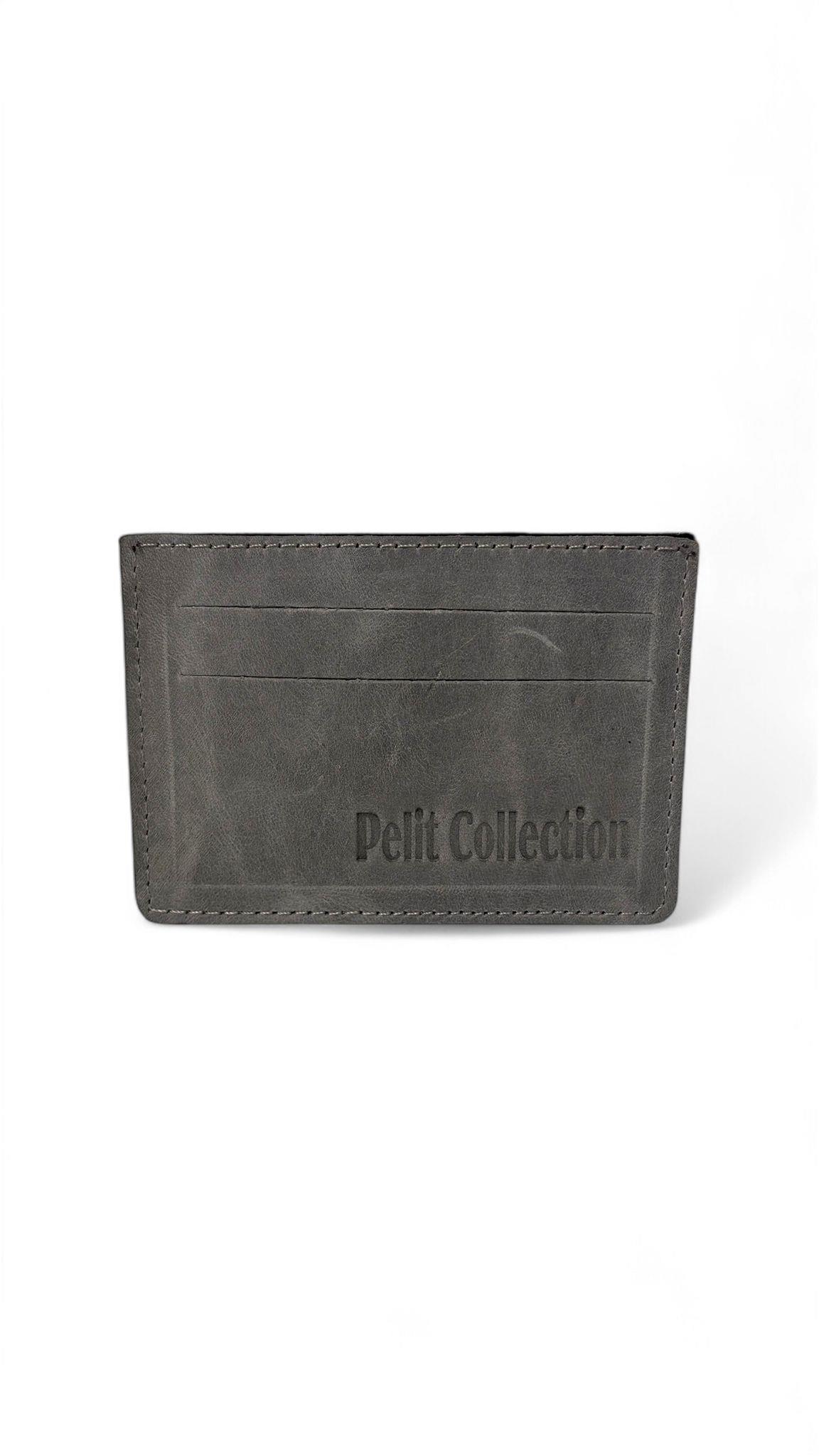 Hakiki deri kartlık cüzdan Pelit Collection