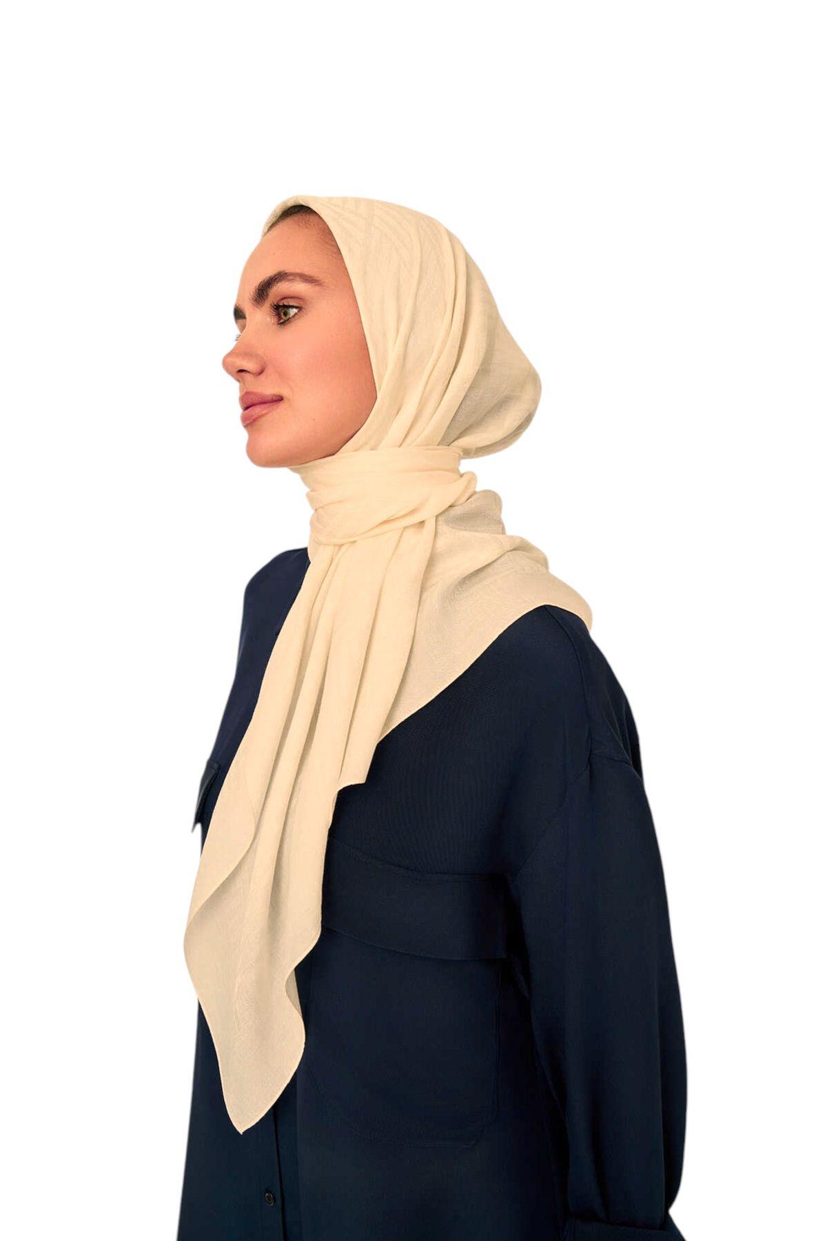 İMANNOOR İMAN KARE NAİA PAMUK EŞARP 90X90  242-4002