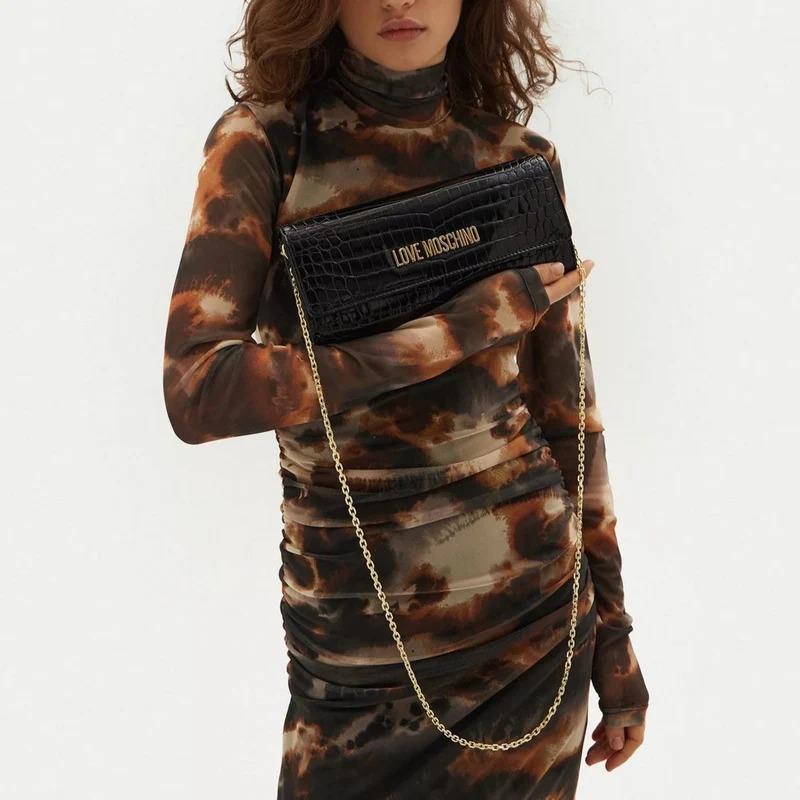 Love Moschino omuz çantası CROCO JC4294PP0LKJ0000