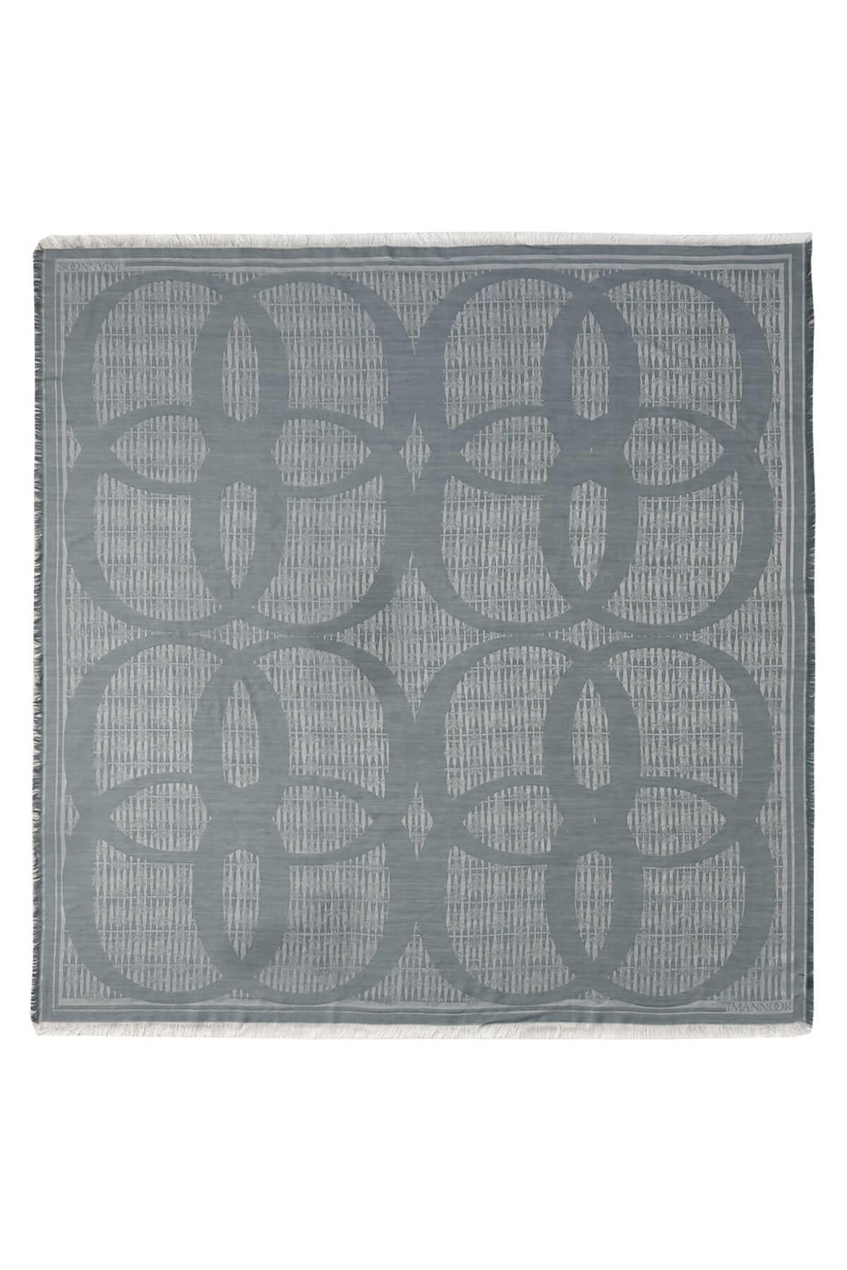 İMANNOOR CARNATİON LOGO EŞARP 140X140 22K-4005