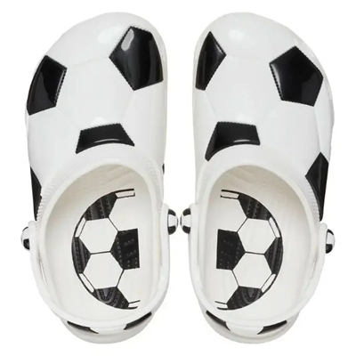 Classic Soccer Ball Clog Çocuk Terlik