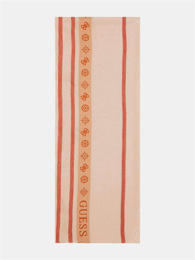 180x80cm Guess 4G peony logo scarf  AW5274VIS03