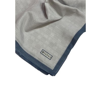 Vakko Pamuk İpek Monogram Şal