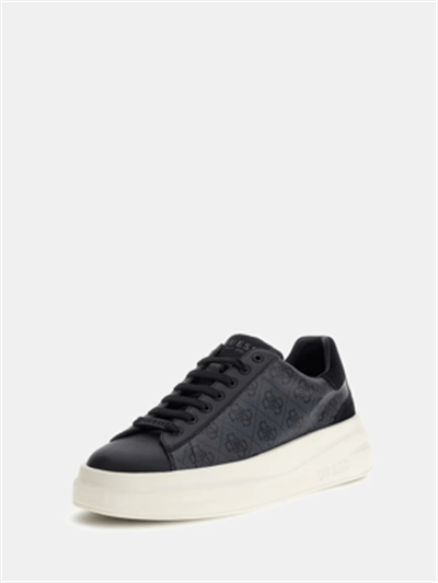 Guess-Elba Erkek Deri Sneaker-FMPVIBFAL12
