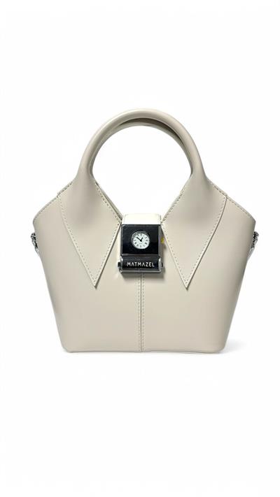 25x20x11cm Matmazel Kadın saatlı Omuz Çantası 100210544